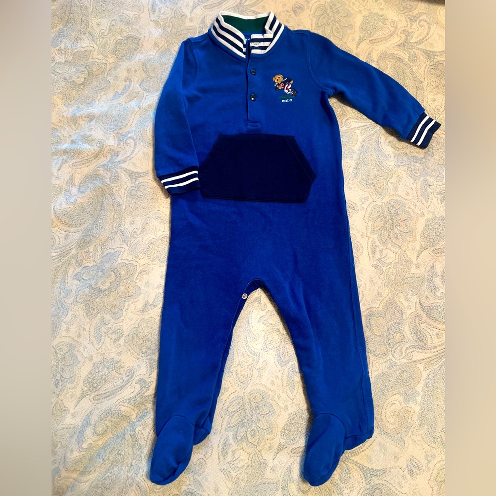 Ralph Lauren Polo Bear Footie